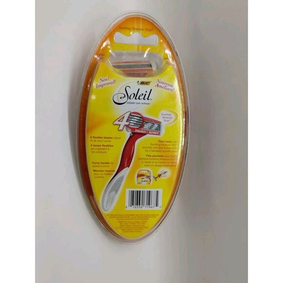 BIC- Soleil Refillable Razor, Cartridges (2) + Shower Holder (1) - Picture 2 of 2